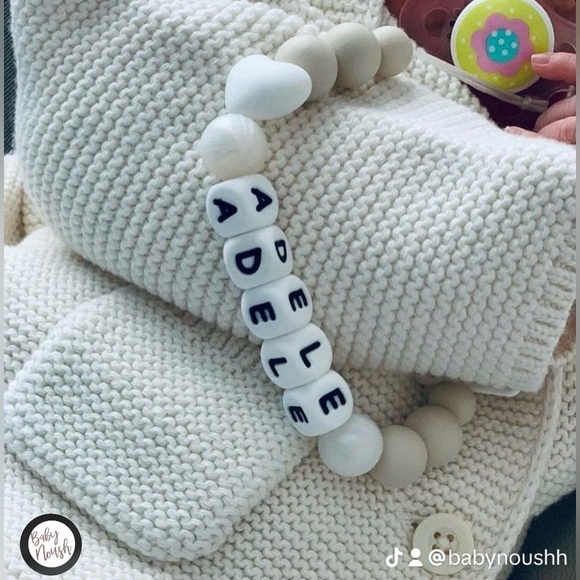 Hand made pacifier clip - Picture 1 of 3